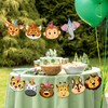 Adecortalk Cartoon Safari Animals Birthday Banner Cute Animal Birthday Party