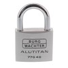 Burg-Wächter, Set of 2, 6,5 mm Shackle Padlock 4 Keys