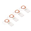 4pcs LED String Lights 5.3m 52pcs Lamp Beads Warm Lighting