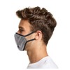 Champion Adult Ellipse Mask, Concrete Heather, Small/Medium (Pack of 3)