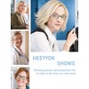 HEEYYOK +1.50 Small Reading Glasses Womens/Men 4-Pack Readers,Lightweight Rectangular PC