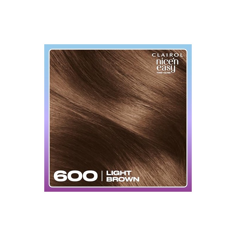 Clairol Nice'n Easy Tone+Gloss Semi Permanent Hair Dye - 600/755
