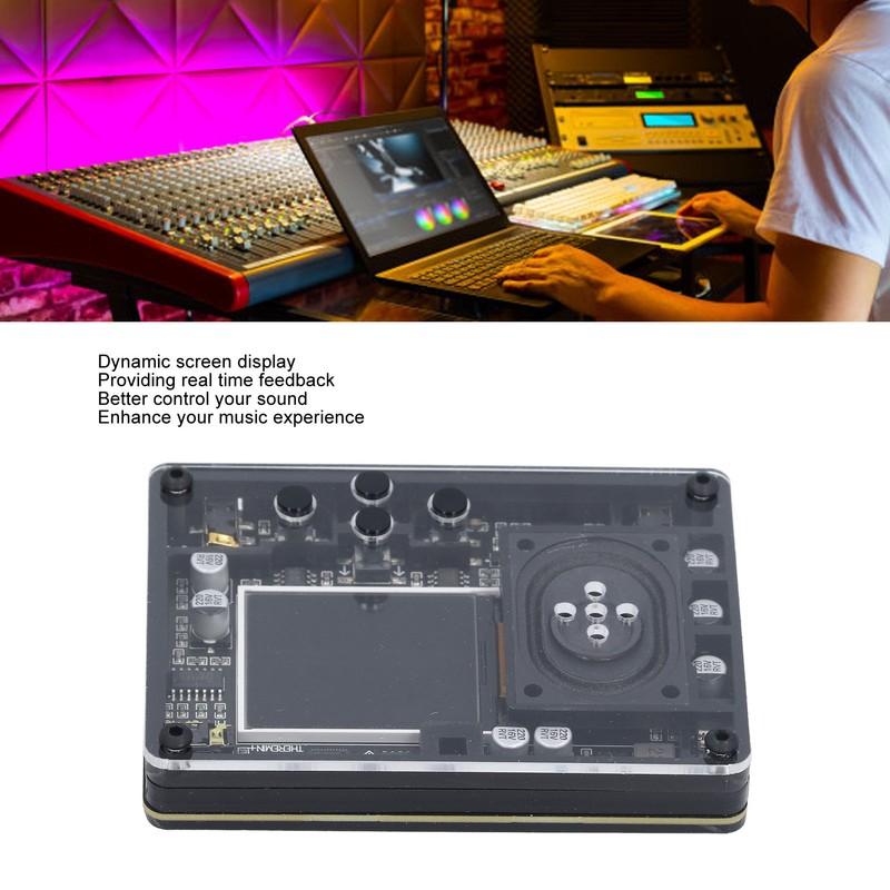 Theremin Kit Electronic Innovative Mini Musical Instrument Gift with Screen