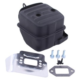 Doo Engy Silencer Exhaust Rear Silencer Exhaust System with Seal Screws and Bolts for Stihl MS 341 MS 361 Chainsaw