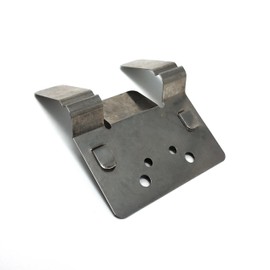 Stainless Steel Pan Clip, Metal Food Tray Label Sign Holder for Bake Sales - 24 Pack