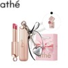 ATHE Athentic Lip Glowy Balm & Glow Tip with Heart Keyring Gift Package Set 3items, Lip Glowy Balm#$%Glow Tip#$%Add on:07 Fog-#Fig Core-Heart Keyring