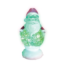 The Benross Christmas Workshop 9-inch LED Water Santa Ornament
