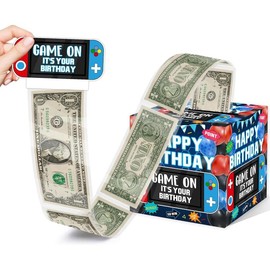 Christmas Party Gifts, Christmas Money Box for Cash Pull, Christmas Money Pull Box with Snowman Card and Transparent Bags, Christmas Money Pull Box, Christmas Money Pull Box  Adults - Style: Game