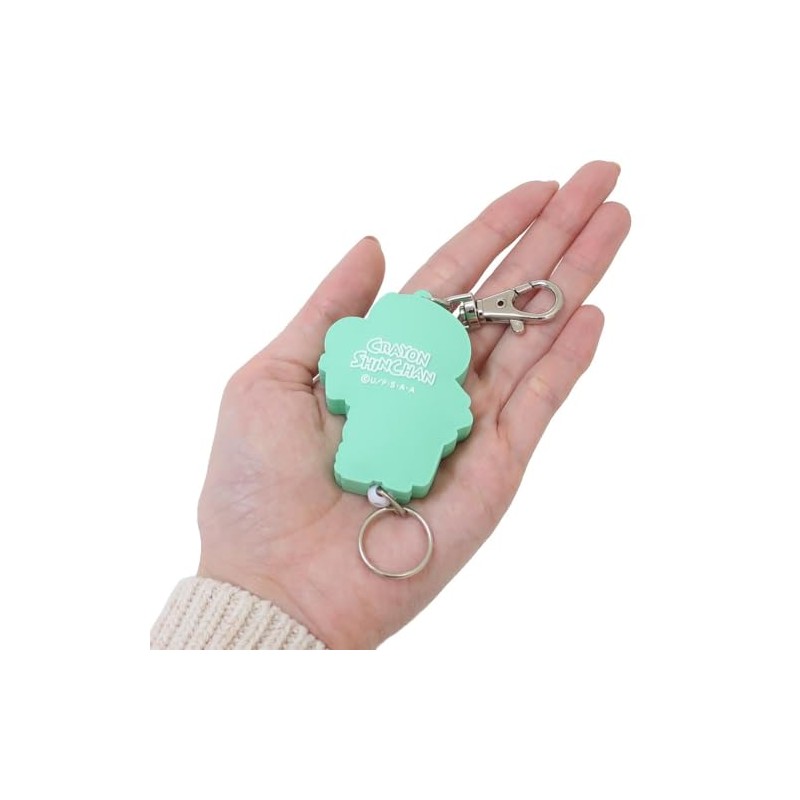 SK Japan Crayon Shin-chan Rubber Reel Key Chain Nemu