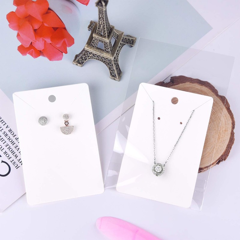 TUPARKA 180 Set Earring Holder Cards Necklace Display Cards with