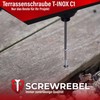 Terrace Screws 5 x 60 T-Inox 50 Pieces Hardened Stainless