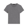 Theory Women's Tiny Tee, Melange Grey, M
