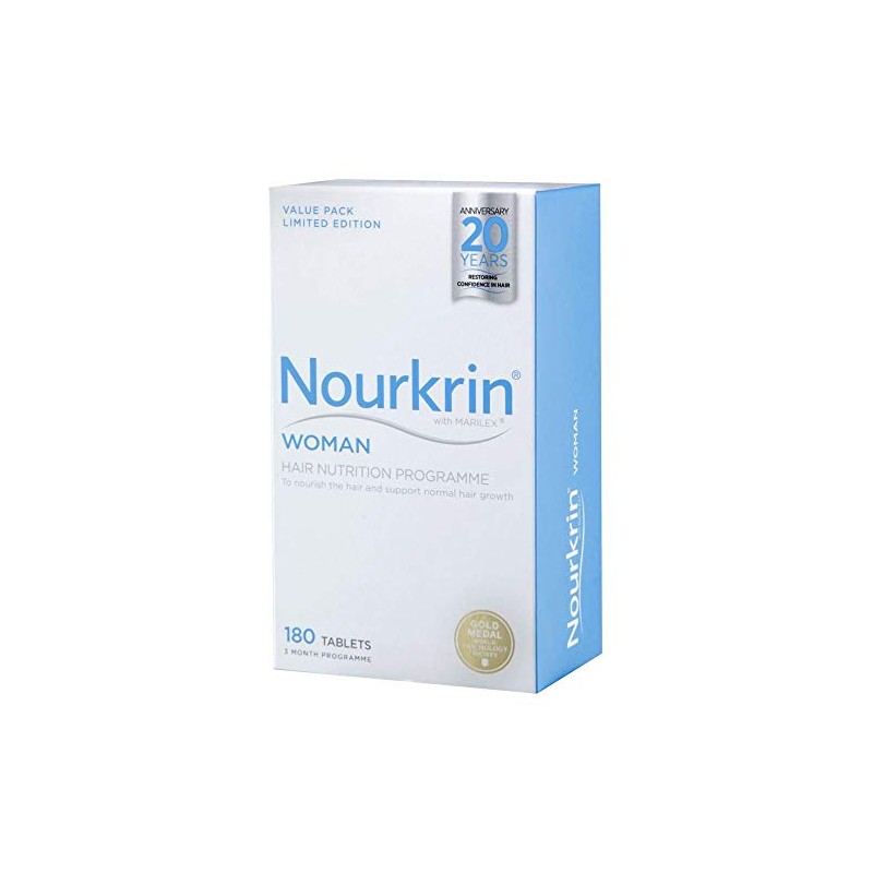 Nourkrin Woman For Hair Growth 180 Tablets