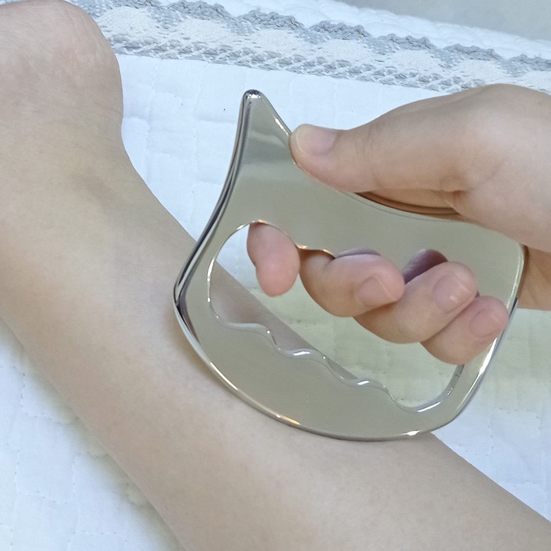 GYX COELE 2 in 1 muscle scraper Stainless Steel Gua