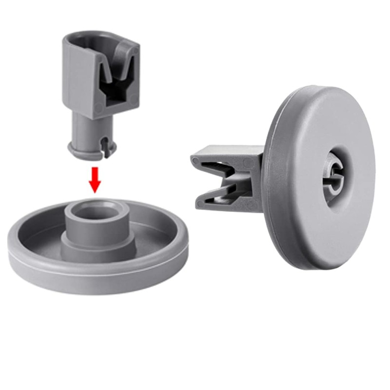 Dishwasher Lower Basket Wheels for Aeg Electrolux Zanussı 40 mm
