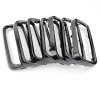 XBEEK Glossy Black Front Grille Clip-in Grill Insert Rings for
