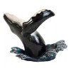 Ebros Nautical Ocean Marine Leaping Baleen Humpback Whale Wine Bottle