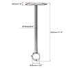 TA-VIGOR Ceiling-Mount Bracket 25mm Dia, Wardrobe Pipe Bracket Shower Curtain