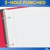 1InTheOffice Mini Binder Paper 3 Hole 5.5 x 8.5 Paper,