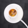 1pcs White Hanging Light Cord E27 Light Bulb Socket to