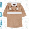 Metzuyan Kids Boys Teddy Bear Novelty Dressing Gown Snuggle Fleece