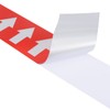 PATIKIL Flow Arrow Tape, Polyethylene Pipe Marking Sticker with Reflective