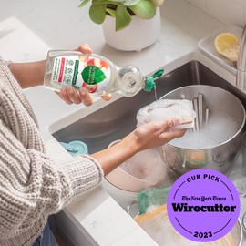 Seventh Generation Dish Soap Liquid, Summer Orcahrd, 19 oz, Pack of 6