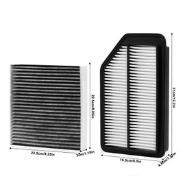 BX-Good Cabin Engine Air Filter for Honda Odyssey 3.5L V6 2017 2016 2015 2014 2013 2012 2011