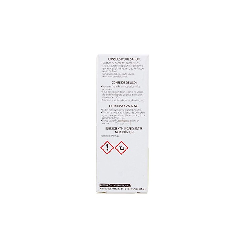Pranarom Jasmine 5ml (Chemo Type Essential Oil)