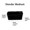 Purse Organizer Insert, Suede Bag Organizer Handbag Tote Shaper, Suede