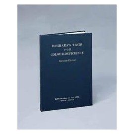 KASHSURG Ishihara Test Chart Book, for Color Deficiency, 14 Plate Book