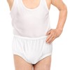 Incontinence Leak-Protection, Washable Pull-On Cover Pant, Advanced Duralite-Cool-Lightweight-Durable- Kleinert's (Optic