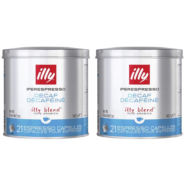 Illy Iperespresso Capsules Decaf Coffee (2-pack), 5-ounce, 21-count Capsules