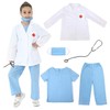 Lingway Toys Ropa de juego de rol para médicos infantiles,