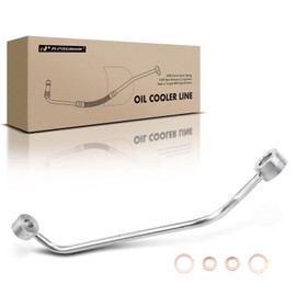 A-Premium Turbo Turbocharger Oil Pressure Hose Line Compatible with Acura RDX 2007 2008 2009 2010 L4 2.3L Turbocharged Gas
