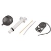 Plumb Pak Complete Toilet Repair Kit Fill Valve, Flapper, Float
