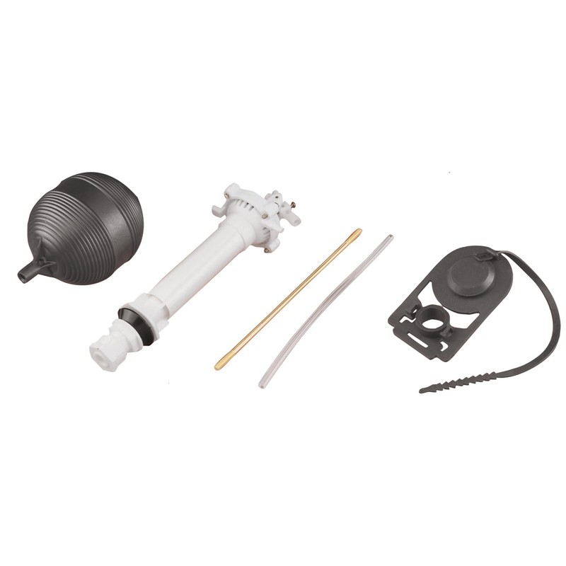 Plumb Pak Complete Toilet Repair Kit Fill Valve, Flapper, Float