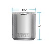 YETI Rambler 10 oz Stackable Lowball 2.0, Vacuum Insulated, Stainless