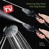 AquaCare As-Seen-On-TV High Pressure 8-setting Handheld Shower Head - Built-in