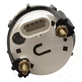 Faria Beede Boat Trim Gauge GPC103A | 2 in Spun Silver Mercury