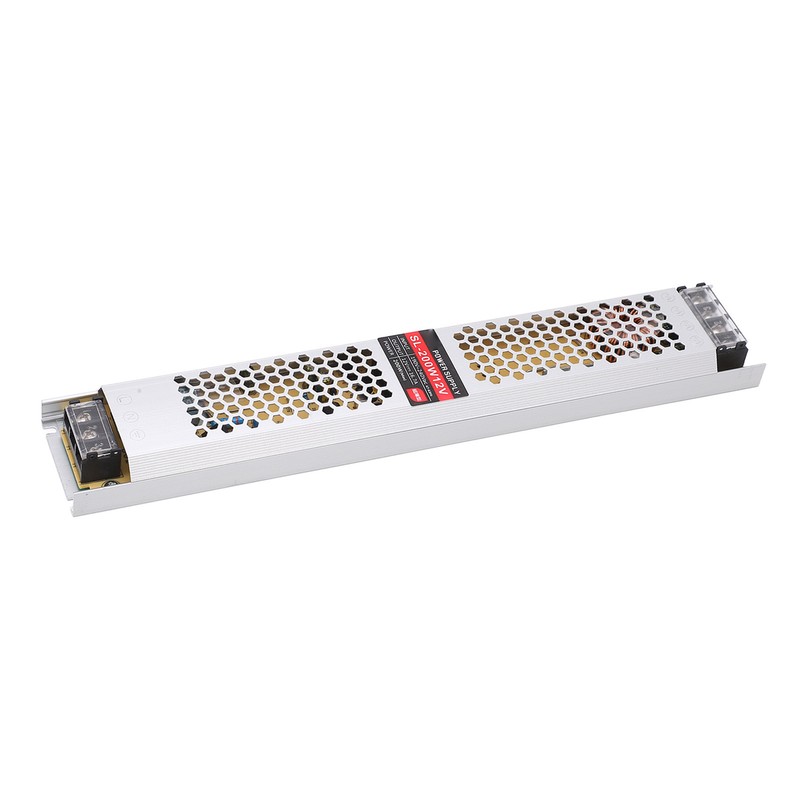 LED Power Supply Ultra Thin 190V‑240V AC Input 12V 16.7A