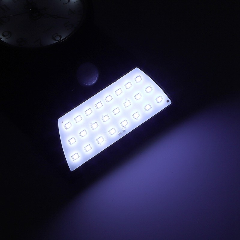 Solar Outdoor 28LED Waterproof Wall Lamp Human Body Induction Light