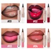 2-in-1 Double-Ended Matte Lip Liner Lipstick & Lip Gloss Duo