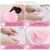 4 PCS Large Fluffy Body Powder Puff, Soft Powder Puff