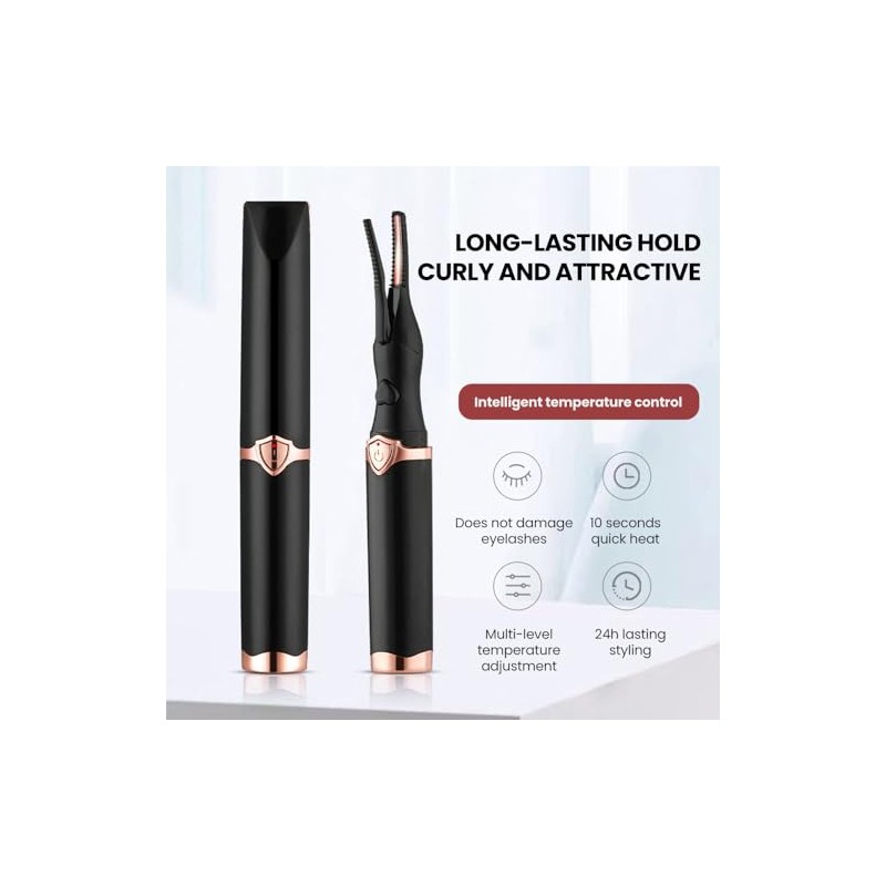 OZDOZD Heated Eyelash Curlers, Heated Eyelash Curler for Quick Heating