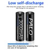 Rechargeable AA and AAA Batteries with Charger, 8 Pack aa