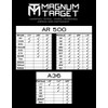 Magnum Target 8" x 12" x 3/8" AR500 Cowboy Action