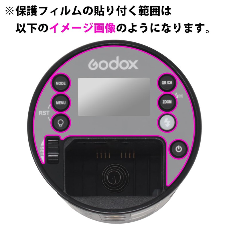 PDA Kobo GODOX AD100Pro Compatible 9H High Hardness [Gloss] Protective