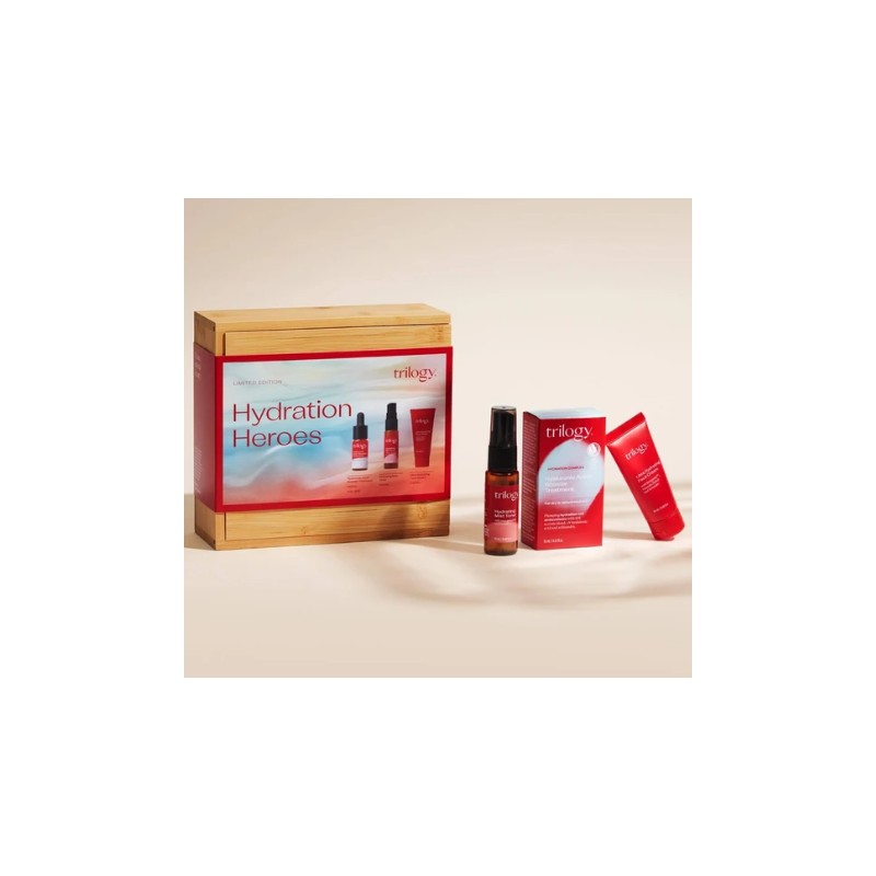 Trilogy Hydration Heroes Holiday Limited Edition Gift Set
