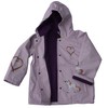 Foxfire for Kid Lilac Rainbow Unicorn children toddler raincoat size